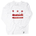 Load image into Gallery viewer, Pacers Running-2:02 DC Flag Long Sleeve-White/Red-Pacers Running