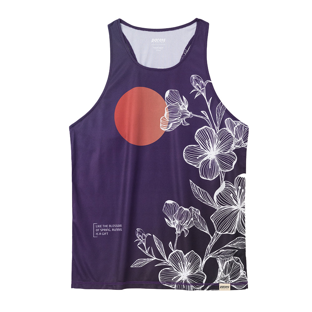 Men's 2026 Cherry Blossom Singlet – Pacers Running