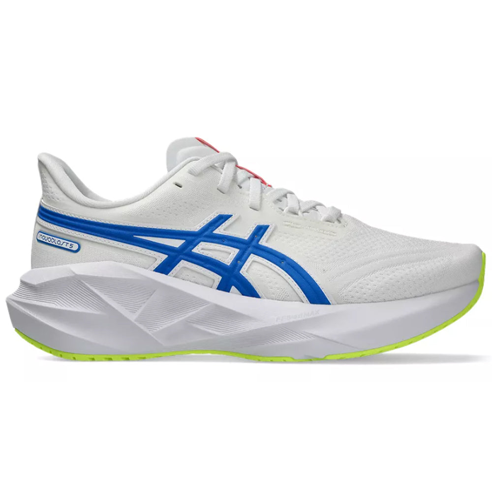 (取寄) アシックス メンズ ノヴァブラスト 5 ATC ASICS men Novablast 5 Atc White/Tuna Blue Men's ASICS Novablast 5 ATC – Pacers Running