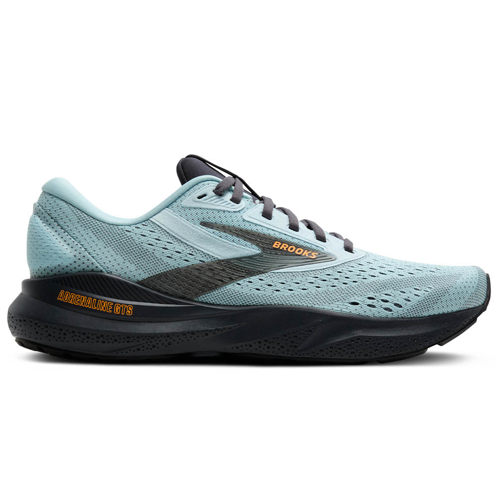 Brooks Adrenaline GTS 24 Sneakers voor heren, zwart/ebbenhout, 42,5 EU, Black Black Ebony, 42.5 EU