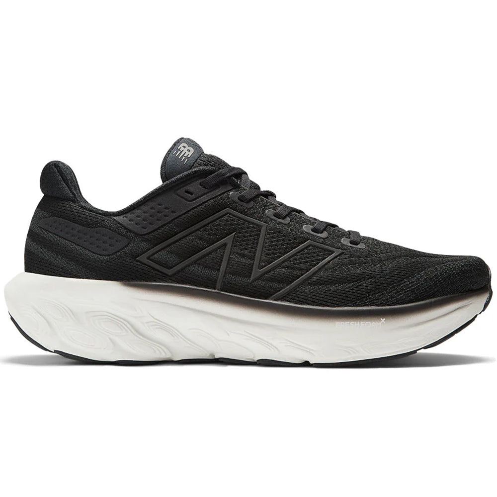 Men s New Balance Fresh Foam X 1080v13 Black White Standard Width Pacers Running