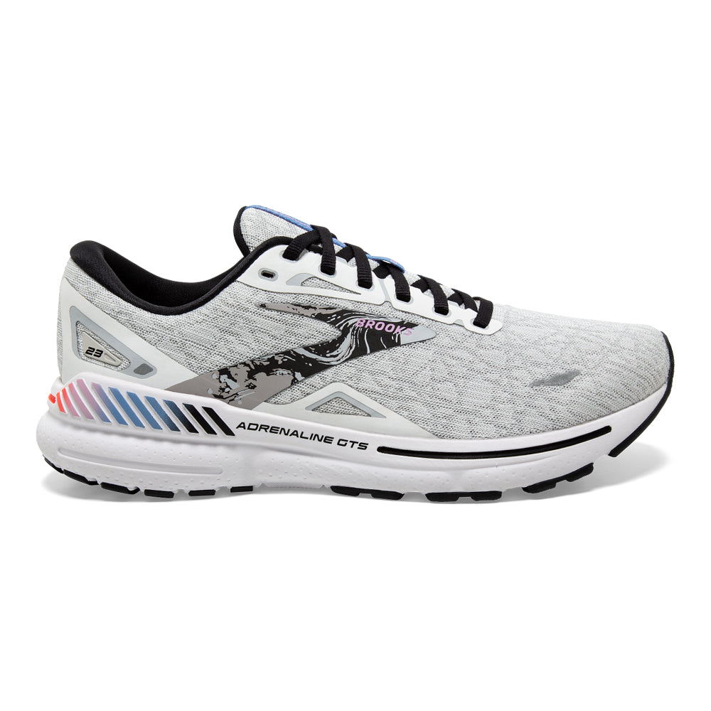 Women's Brooks Adrenaline GTS 23 - Crystal Grey/Villa/White