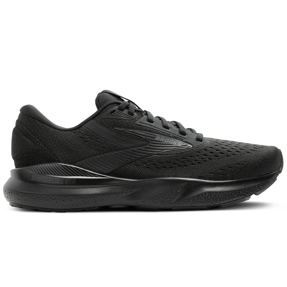(取寄) ブルックス レディース アドレナリン GTS 24 Brooks women Brooks Adrenaline GTS 24 Black/Black/Ebony Women's Brooks Adrenaline GTS 24 – Pacers Running