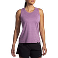 Load image into Gallery viewer, Brooks-Women's Brooks Luxe Tank-Heater Washed Plum-Pacers Running