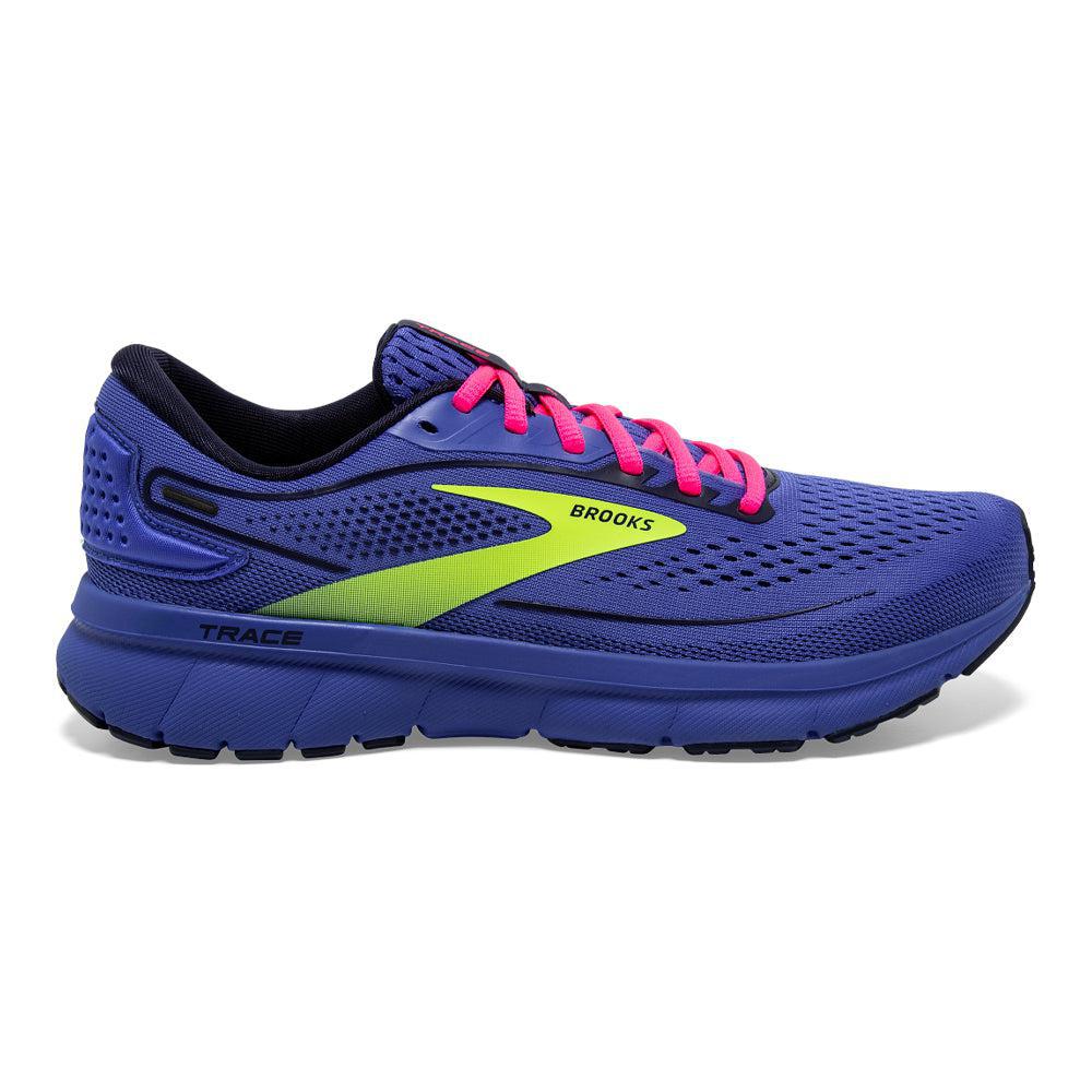 Brooks running Hyperion Max Peacoat.Marina Blue.Pink Glo