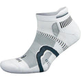 Load image into Gallery viewer, Balega-Balega Hidden Contour Recycled No Show Socks-White/Grey-Pacers Running