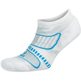 Load image into Gallery viewer, Balega-Balega Ultra Light No Show-White/French Blue-Pacers Running