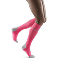 Load image into Gallery viewer, CEP-CEP Women's Tall Compression Socks 3.0-Rose/Light Grey-Pacers Running
