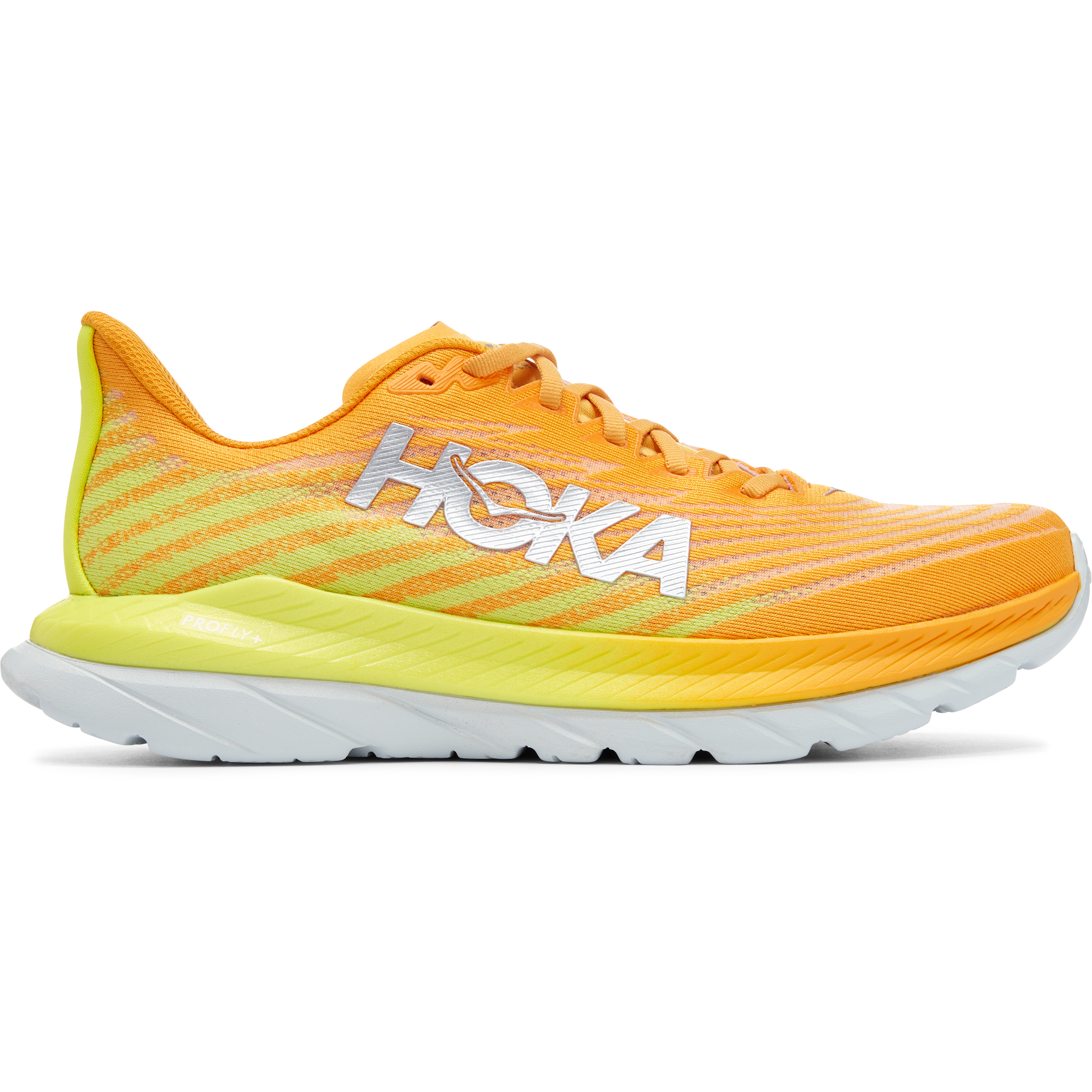 Hoka One One Mach 5 Running Shoes Mens 8.5 Orange Yellow Athletic Sneakers Hoka One One Mach 5 Mens Running Shoes Yellow Athletic  main image 2