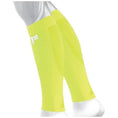 Load image into Gallery viewer, OS1st-OS1st CS6 Performance Calf Sleeves-Reflective Yellow-Pacers Running
