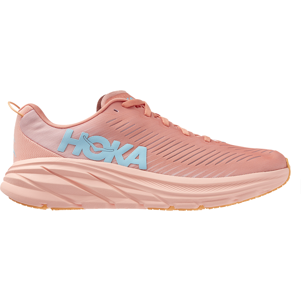 Hoka Bondi 8 Women's (Shell Coral/Peach Parfait) | Ahh Comfort Shoes