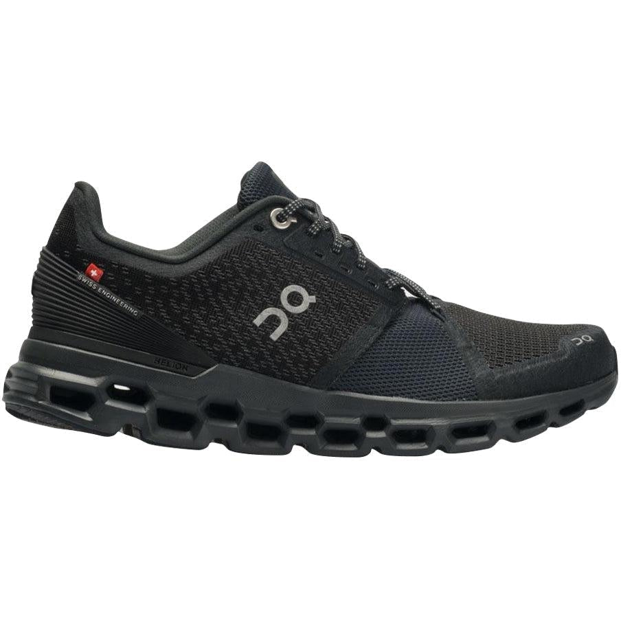 Women's On Cloudstratus - Black/Shadow - Pacers Running Online Store