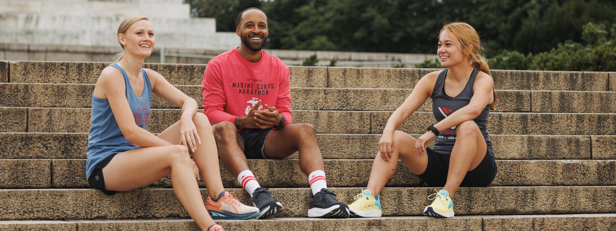 Brooks marine corps hot sale marathon gear 2018