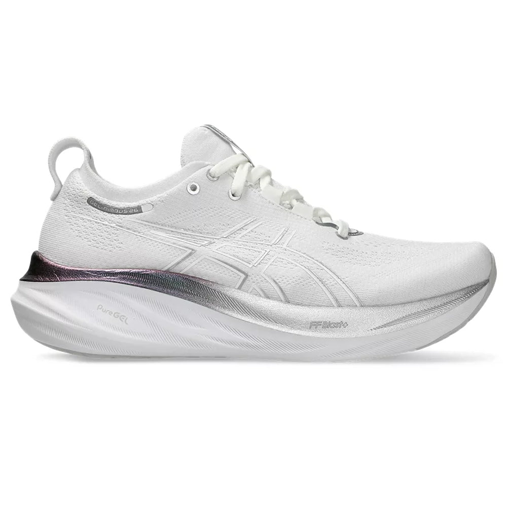 Women's ASICS GEL-Nimbus 26 Platinum