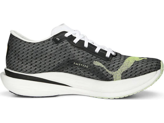 Women's Puma Deviate Nitro Elite 2, Light Mint/White/Black, 7.5 B Medium