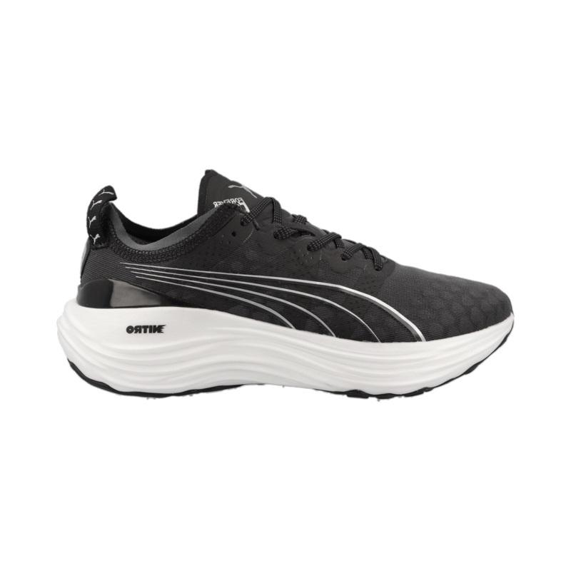 Women's Puma ForeverRun Nitro, Puma Black/Puma White, 11 B Medium