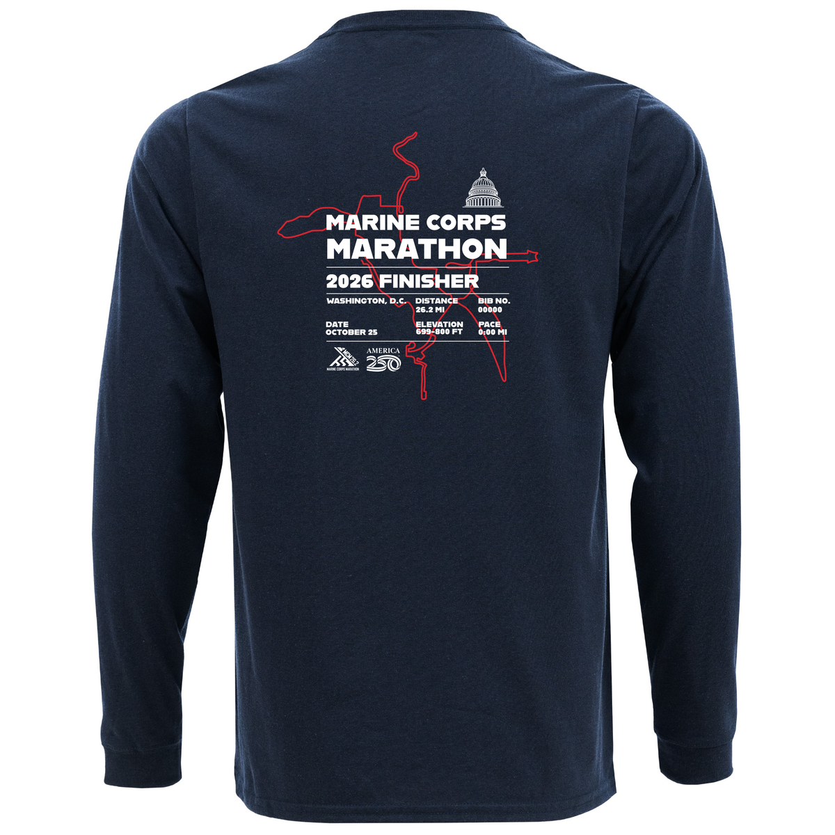 Recover 2026 MCM Finisher Long Sleeve Shirt