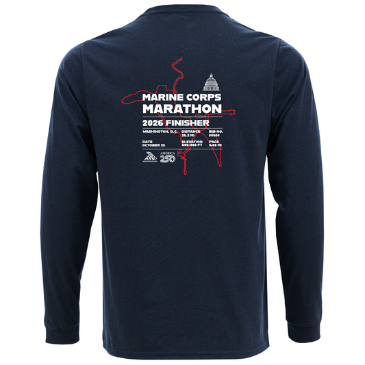 Recover 2026 MCM Finisher Long Sleeve Shirt