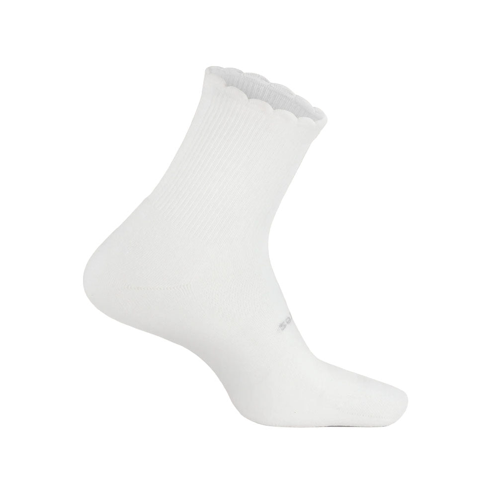 Feetures High Performance Max Cushion Quarter Tall Scallop Sock
