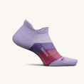 Load image into Gallery viewer, Feetures-Feetures Elite Max Cushion No Show Tab-Lace Up Lavender-Pacers Running
