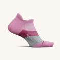 Load image into Gallery viewer, Feetures-Feetures Elite Max Cushion No Show Tab-Push-thru Pink-Pacers Running
