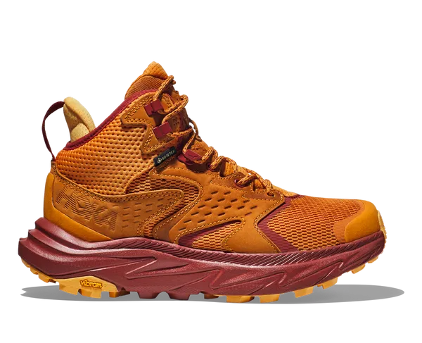 Women's Hoka Anacapa 2 Mid GTX, Amber Haze/Sherbet, 7 B Medium