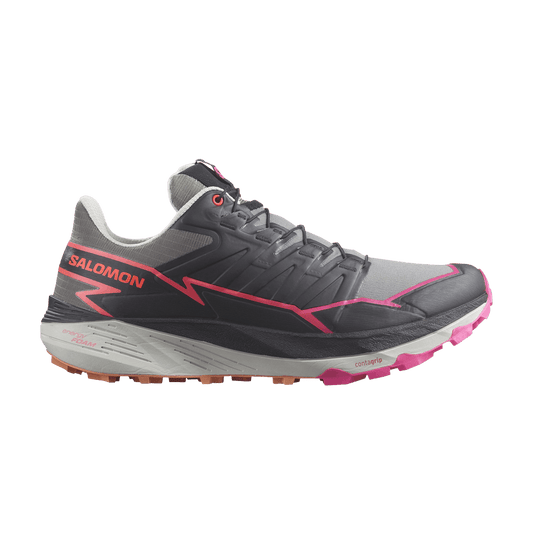 Men's Salomon Thundercross, Plum Kitten/Black/Pink Glo, 10.5 D Medium