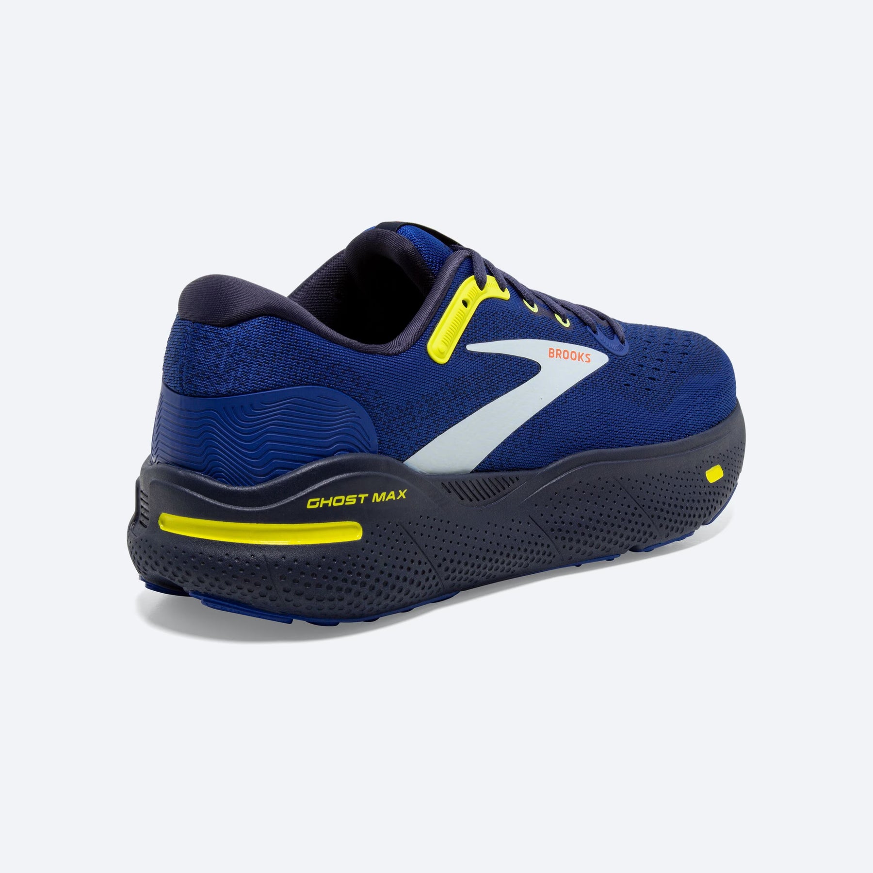 Men's Brooks Ghost Max - Surf the Web/Peacoat/Sulphur - Pacers Running