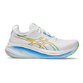 Load image into Gallery viewer, ASICS-Men's ASICS GEL-Nimbus 26-White/Waterscape-Pacers Running
