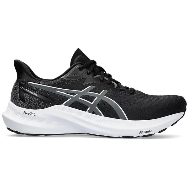Men's ASICS GT-2000 12 - Black / Carrier Grey - Pacers Running Store