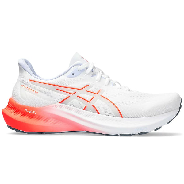 値下げ中　アシックス　asics GT2000 サンライズレッド/ホワイト Mens-ASICS-GT-2000-12-White-