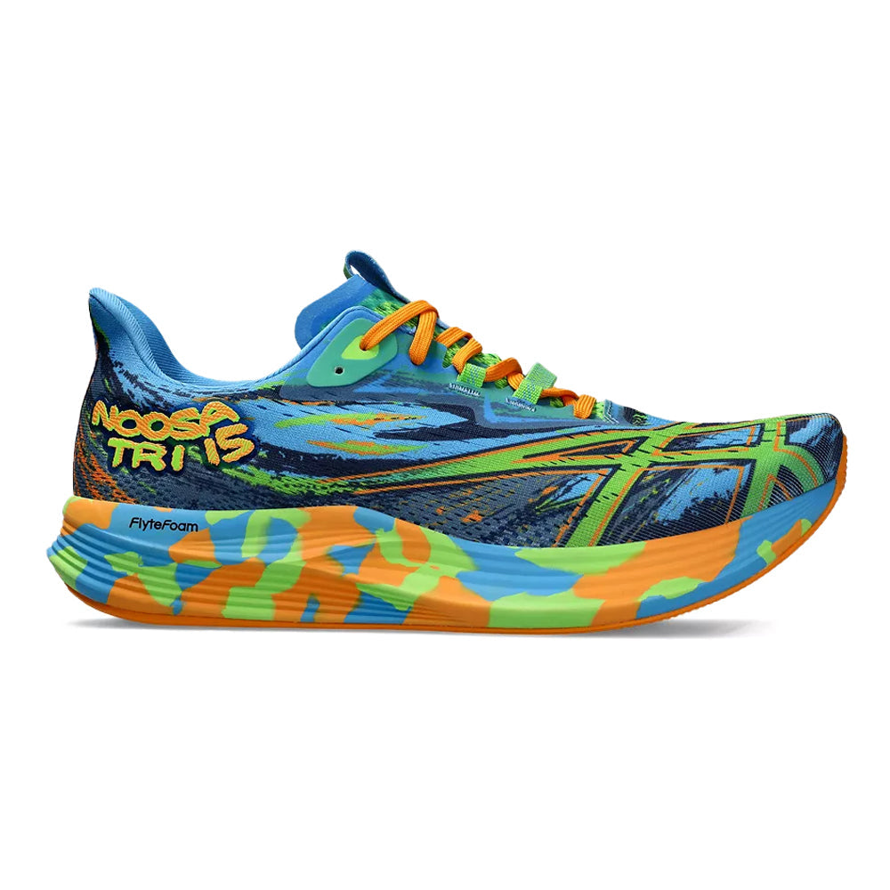 ASICS-Men's ASICS Noosa TRI 15-Waterscape/Electric Lime-Pacers Running