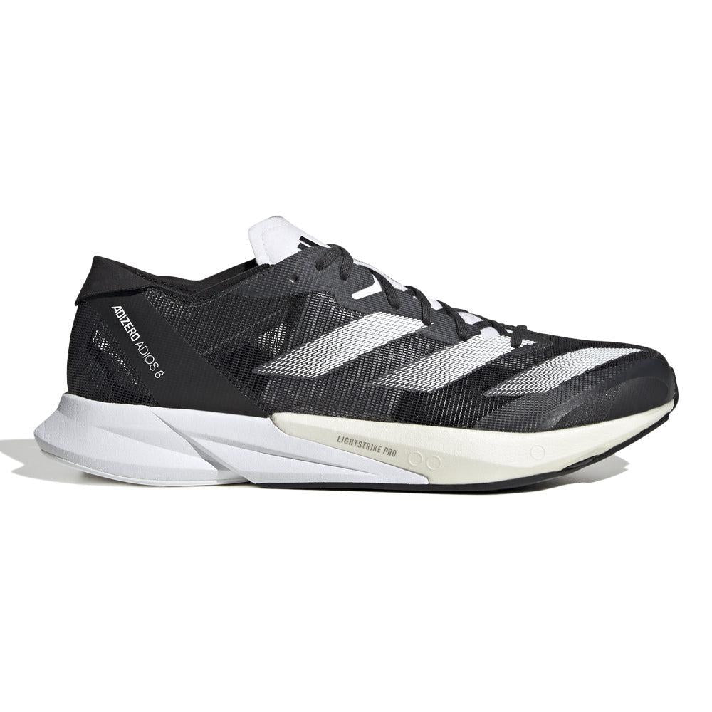 Adidas-Men's Adidas Adizero Adios 8-Carbon/Cloud White/Core Black-Pacers Running
