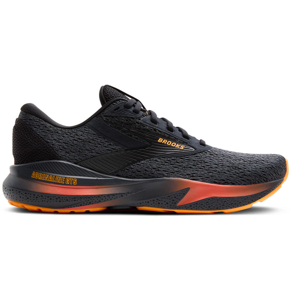 Brooks women's Adrenaline Gts 24 Weatherized Sneaker, Black Ebony Hot Coral, 36 EU Brooks women's Adrenaline Gts 24 Weatherized Sneaker, Black Ebony Hot Coral, 36 EU