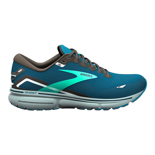 Brooks-Men's Brooks Ghost 15-Moroccan Blue/Black/Spring Bud-Pacers Running