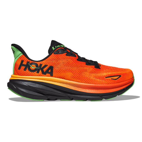 Shop Hoka One One Men's Clifton 8 Running Shoes (Black/Black, Size 10 US) -  Dick Smith