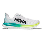 HOKA ONE ONE-Men's HOKA ONE ONE Mach 5-White/Blue Glass-Pacers Running