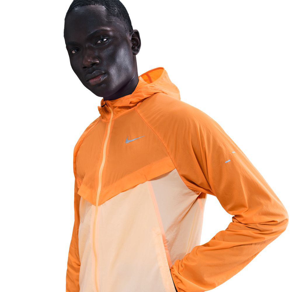 Nike Reflective Lightweight Running Jacket Nike Stride Men's Repel Running Jacket Size Large (Purple)