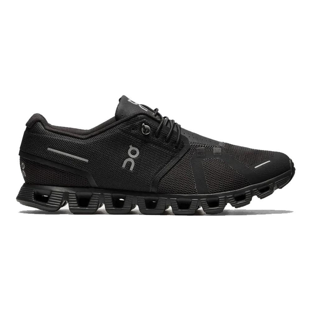 On-Men's On Cloud 5-All Black-Pacers Running