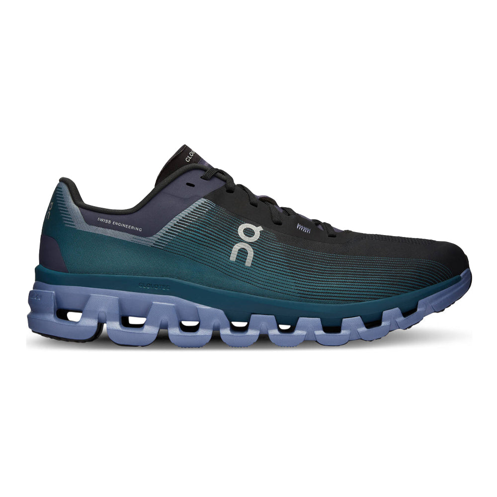On-Men's On Cloudflow 4-Black/Storm-Pacers Running