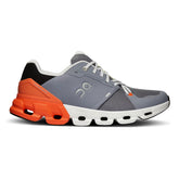 On-Men's On Cloudflyer 4-Fossil/Flame-Pacers Running