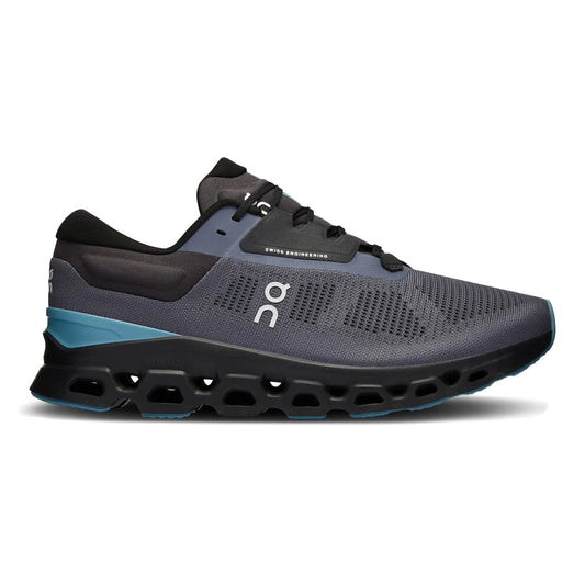 On-Men's On Cloudstratus 3-Metal/Wisteria-Pacers Running