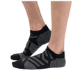 Load image into Gallery viewer, On-Men's On Performance Low Sock-Black/Shadow-Pacers Running

