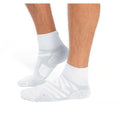Load image into Gallery viewer, On-Men's On Performance Mid Sock-White/Ivory-Pacers Running
