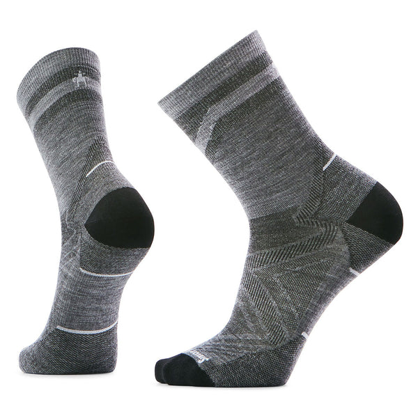 Run Zero Cushion Mid Crew Pattern Socks