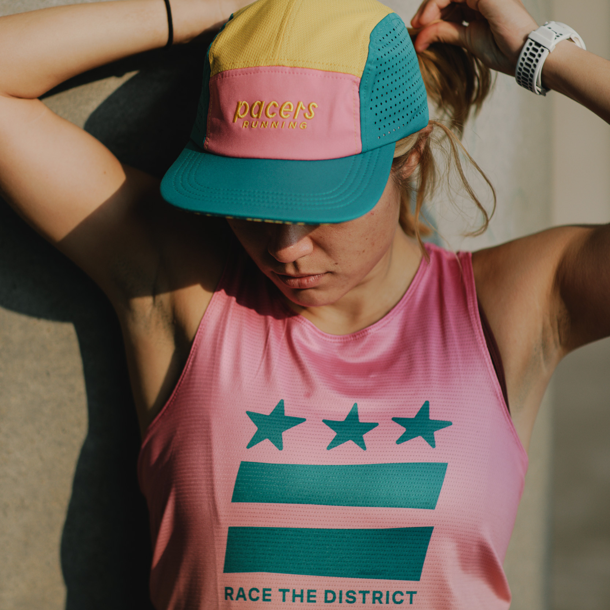 2:02 Women's Sunset DC Half Singlet