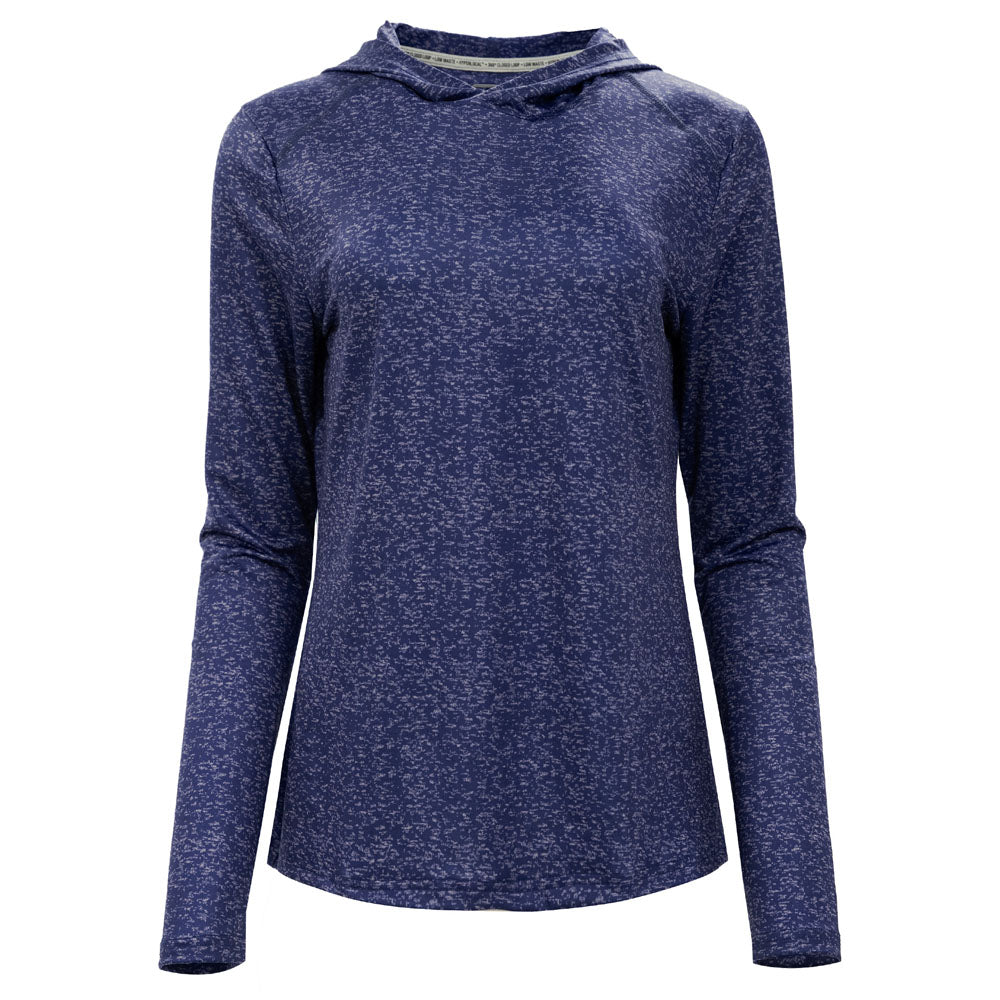 Women's Recover Sport Stretch Short Sun Hoodie