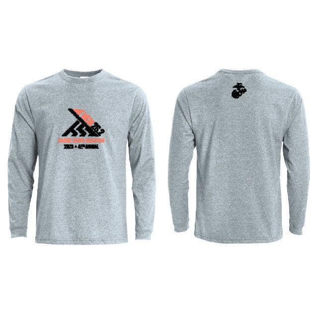 Recover-Recover MCM Logo Long Sleeve-Ash-Pacers Running