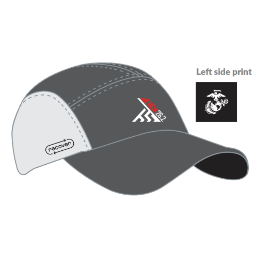 Recover-Recover MCM Logo Runner Hat-Gray-Pacers Running