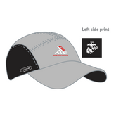 Recover-Recover MCM Logo Runner Hat-Gray/Black-Pacers Running